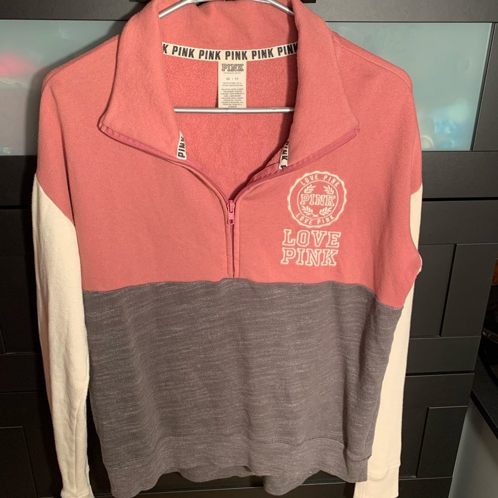 PINK 1/4 zip